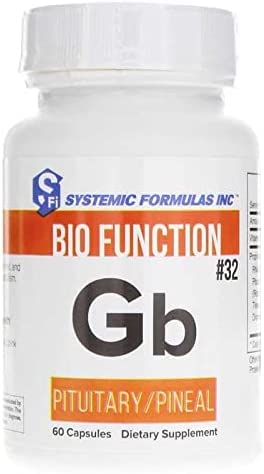 Süsteemsed valemid #32 Biofunktsioon Gb Pituitary/Pineal 60 kapslid. Toetab vaimset selgust ja keskendumist ning normaalseid ööpäevaseid rütmisid.