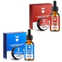 Sandalwood Beard Growth Oil 2X kontsentratsiooniga biotiin meestele ja vanilje habe kasvuõli 2X kontsentratsiooniga biotiin meestele, looduslikud koostisosad ja paksendab näo juuste kasvu