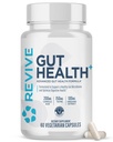 Taastage MD Gut Health Supplements meestele ja naistele - igapäevane soolestiku parandamine ja seedetrakti tervisetoetuse valem tüümiani, oregano ja piimaohakaga - Vegan-sõbralik, gluteenivaba - 60 taimekapslit