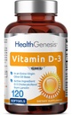 Vitamiin D-3 10000 IU 120 Softgels - kõrge potentsi ekstra neitsioliiviõli Mitte-GMO Soja-Free toetab tugev luud Immuuntervise