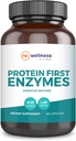 Reignite Wellness by JJ Virgin | Protein First Enzymes | Betaiini HCI koos pepsiini ja ensüümilisandiga | Soolestiku tervise, seedimise, aeg-ajalt puhumise ja gaasi toetamine | 60 kapslit