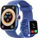 ENOMIR Smart Watch for Women Men (vastus / tee kõned) ühildub iPhone / Android / Samsung, Alexa sisseehitatud, [1.91" HD Ekraan] Veekindel Fitness Watch südame löögisagedusega / uni / SpO2 monitor (sinine)