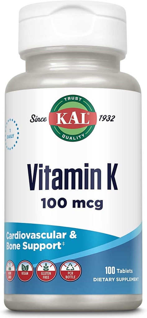 Kal 100 Mcg K1 tabletid, 100 krahvi