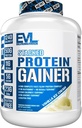 Evlution Nutrition Stacked Protein Gainer, 50 Grams Whey Protein Powder Complex, 251 Grams Süsivesikud, Ehita lihased, taastamine, Post Treening, Gluteenivaba (Vanilla Jäätis, 6 LB)
