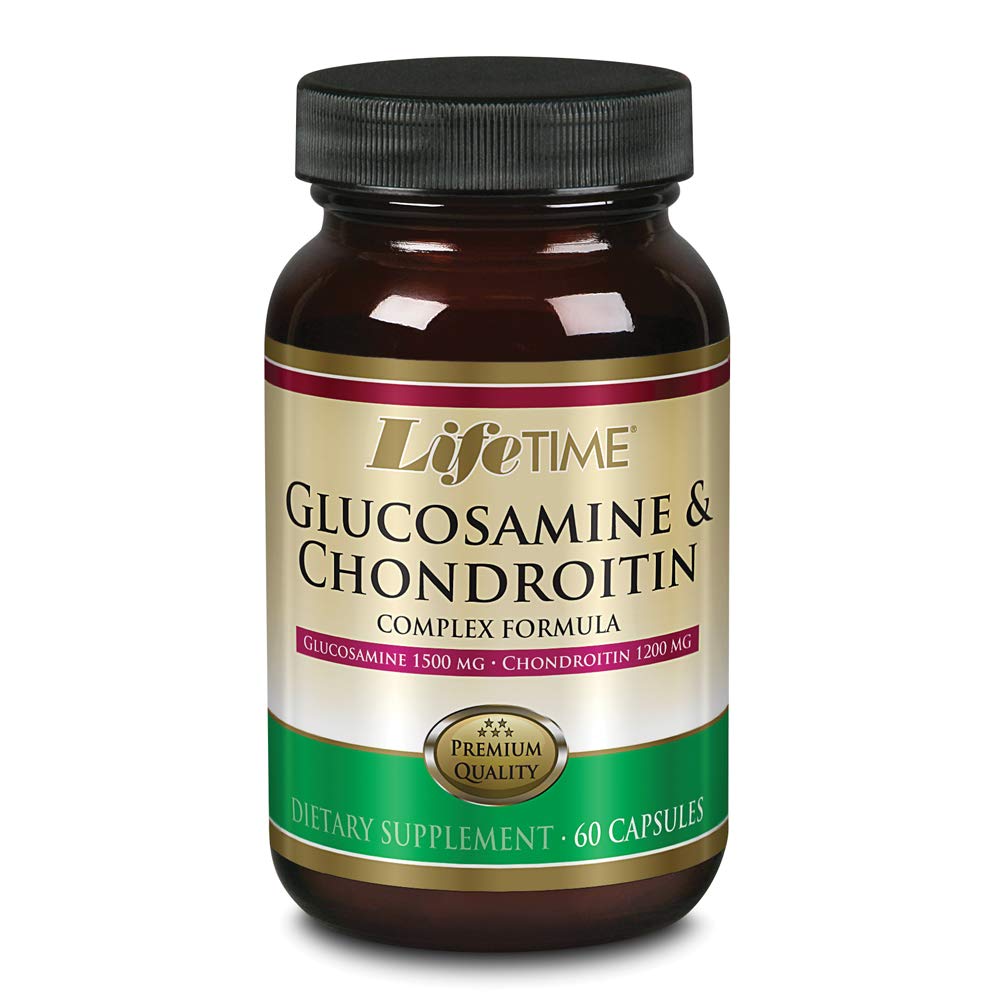 LIFETIME Glükosamiini kondroitiini kompleks | Liikuvuse, liigeste ja taastumise toetamine | 1500mg glükoosamiini, 1200mg kondroitiini | 60 kapslit