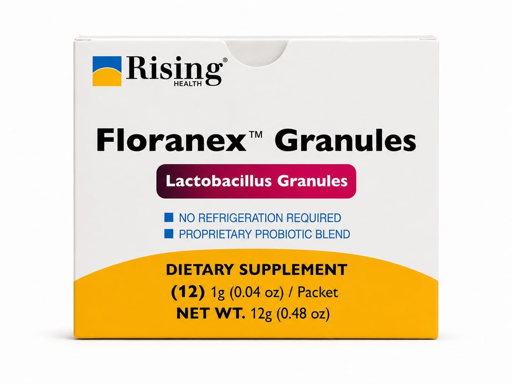 Kasvav tervis - Floranex graanulid - Lactobacillus graanulid Probiootilised toidulisandid - 12 pakendit