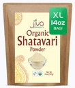 Jiva Organics Shatavari Powder 14 Ounce Bulk Bag - Asparagus racemosus - Pure Ayurveda Herb