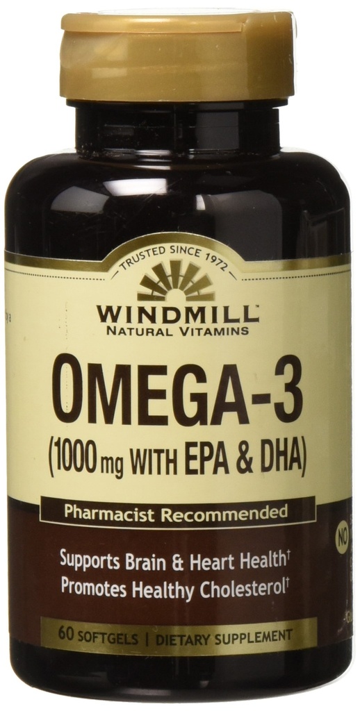 Omega 3 SFGL 1000MG WMILL suurus: 60