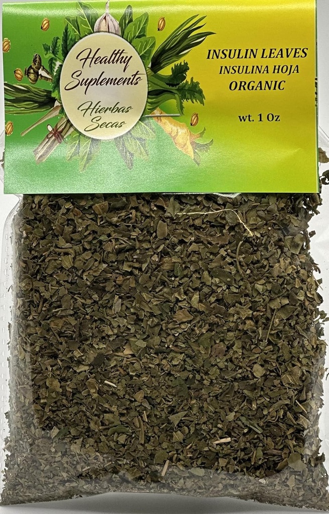 Insulina Hoja Organica 1 onz + 1 ekstra kott Insuliin Lehed Orgaaniline 1 onz