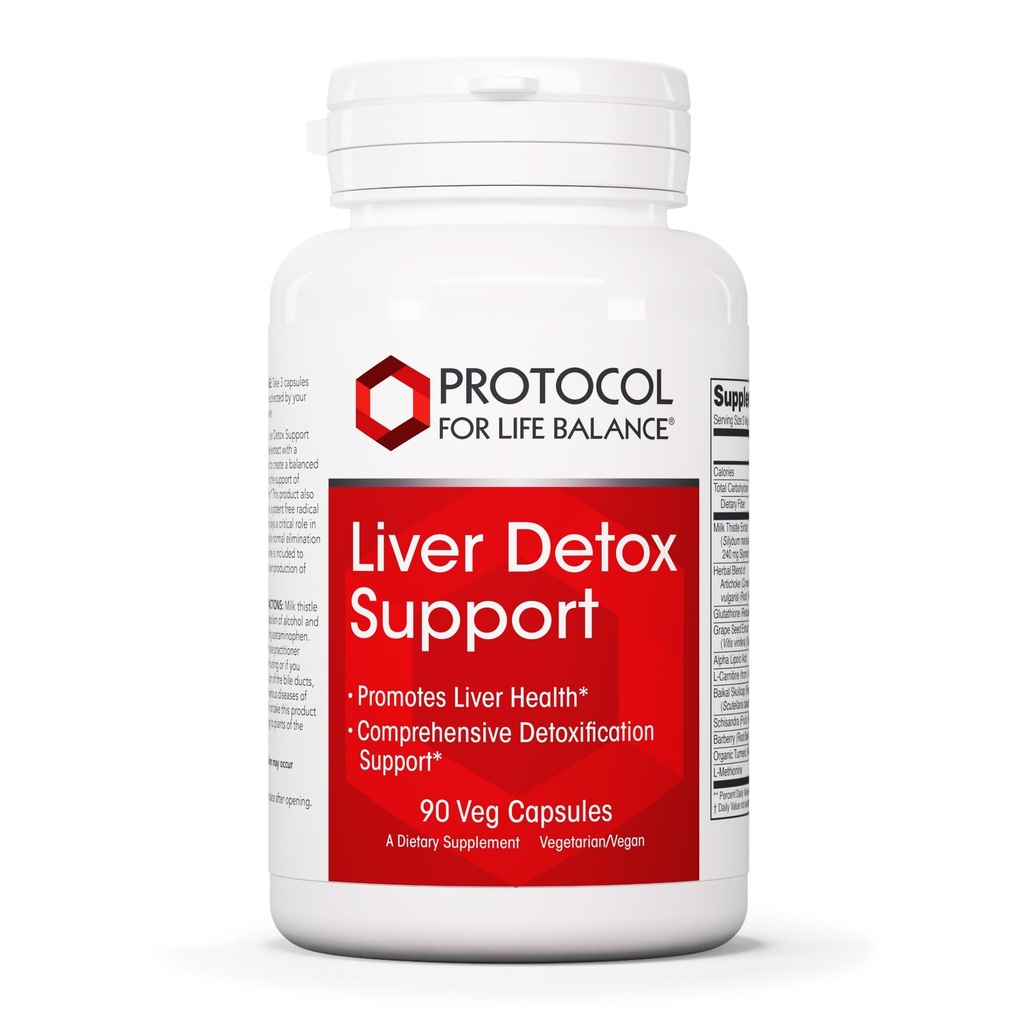 Protokoll Maksa Detox Support * - Maksapuhastus Detox * - Glutatioonilisand - Piimaohakas & Metioniin - Piimavaba & Vegan - 90 Veg Kapslit