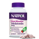 Natrol Melatoniin 5mg Kiire lahustuv tabletid, unetoetus toidulisandid täiskasvanutele, maasikamaitse, 200 tabletti, kuni 200 päeva pakkumine