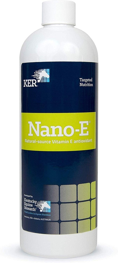 Kentucky Equine Research Nano -E: looduslik allikas E-vitamiini antioksüdant hobustele, 450 ml