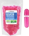 XPRS Nutra suurus 0 Tühjad kapslid - 1000 loend Tühjad želatiinkapslid - pillid DIY kapsli täitmine - puhas Veise geel kapslid Do-It-Yourself täiendused (Azalea Pink)