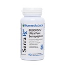 Serra-RX 80 000 SPU Serrapeptaas - happeresistentne proteolüütiline süsteemne ensüüm, mitte-GMO, gluteenivaba, vegan, toetab sinus & kopsude tervist, 90 Veg kapslit