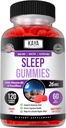 Kaya Naturals Sleep Gummies (26mg) - Tervislik täiendus ja uneabi täiskasvanutele - Vitamiin B6 ja melatoniini kummikud - Kummi vitamiinid naistele ja meestele - 120 Count