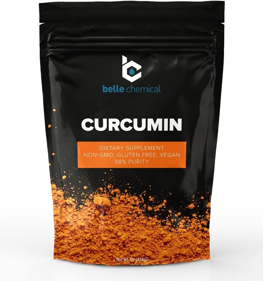 98% puhas kurkumiinipulber (98% kurkuminoidid) (1 nael)
