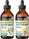 BIO KRAUTER Olive Leaf Tinktuur 4 Fl. Oz. & Cat's Claw Tinktuur 4 Fl. Oz.