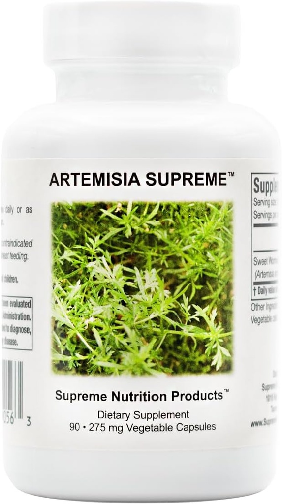 Supreme Nutrition Artemisia Supreme, 90 Pure Sweet Wormwood Vegetarian Capsules