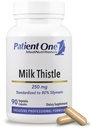 Patsient Üks piimaohaka ekstrakt 250mg | Tervisliku maksafunktsiooni toetamine * | Standardiseeritud 80% silümariinile | 90 kapslit