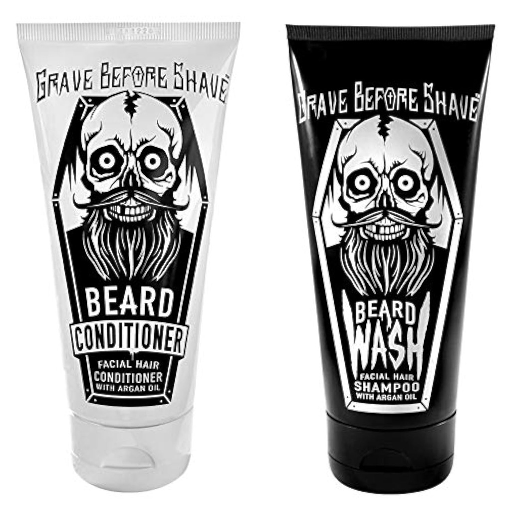 Grave Before ShaveTM Bear Wash & Beard Conditioner Pack