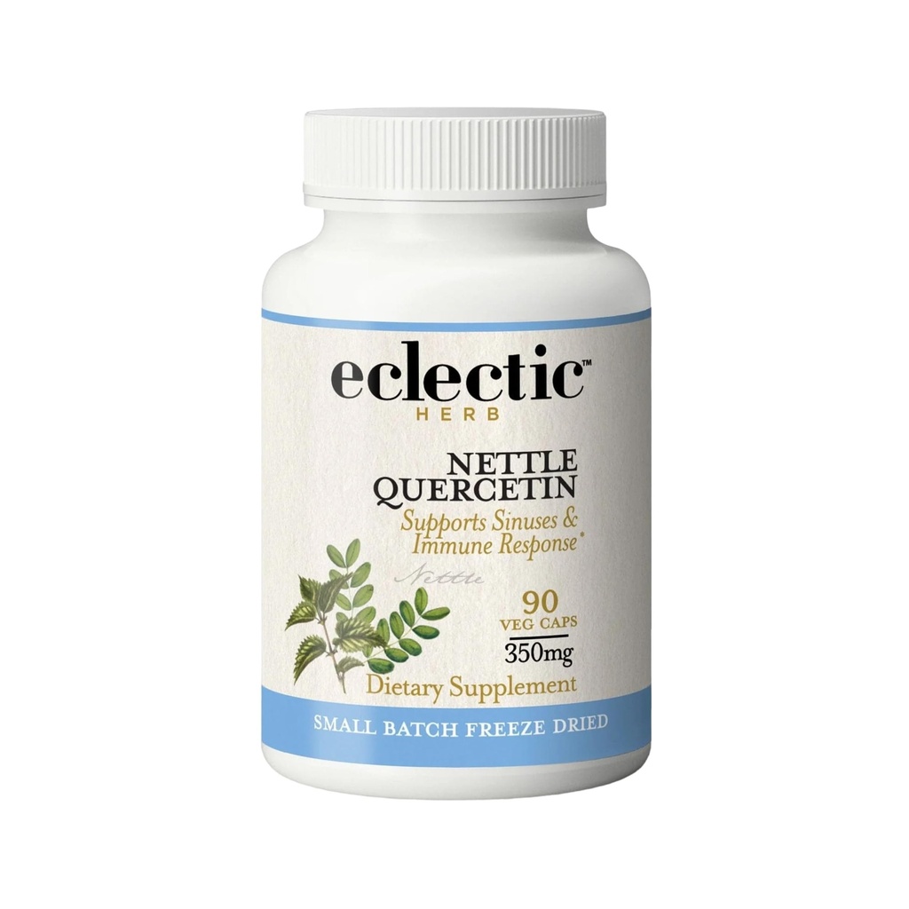 Eclectic Herb - Nettle Quercetin Capsules | Non- GMO, Vegan | 90 CT