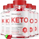 Rize labs - Premium Blast Keto ACV Gummies kaalulangus, Advanced Formula, Apple siidri äädikas kaalulangus, maksimaalne tugevus (300 Gummies) (pakk 5)