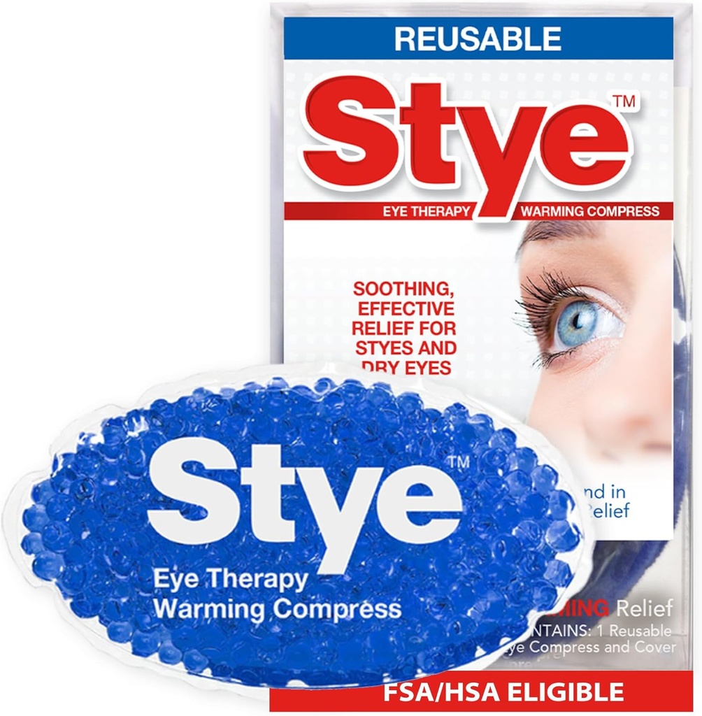 Stye Eye Therapy Korduvkasutatav Soojendus Kompress, Styes ja Kuivad Silmad, Taaskasutatav