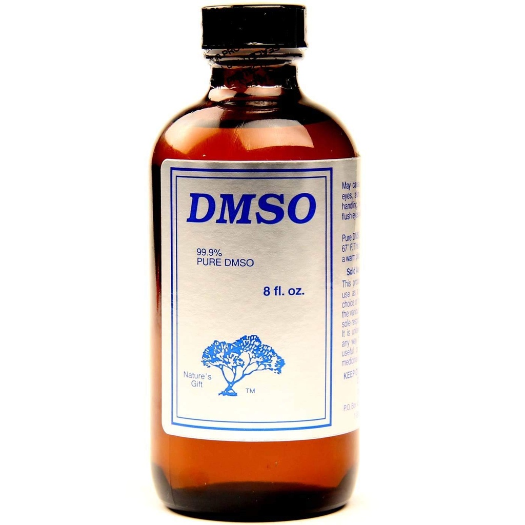 Looduse kingitus 99,9% DMSO vedelik - klaaspudel 8 Fl Oz