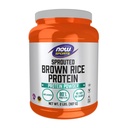 NOW Foods Sport Nutrition, idandatud pruun riisi valk, 80% valk, maitsestamata pulber, 2-nael