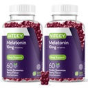 Viteey Melatonin Gummies 10mg - Sleep Gummies täiskasvanutele Extra Tugevus Melatoniin - Vegan, GMO-vaba, Gluteenivaba - 120 Count