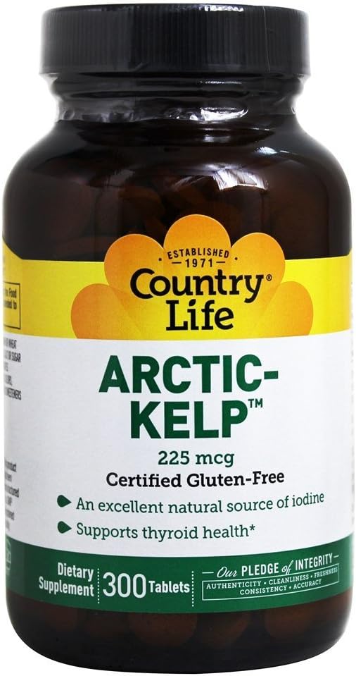 Country Life Artic Kelp 300 Tablets
