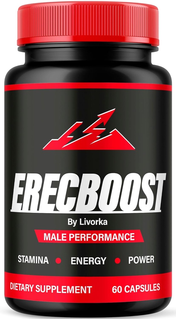 Erecboost Capsules for Men, Erecboost Original, Erecboost for Men, ErecBooster, Erecboost En Capsulas, ErecaBoost Pills, Erecboost Pastillas, Erecboost Natural Advanced Formula, 60 Capsules