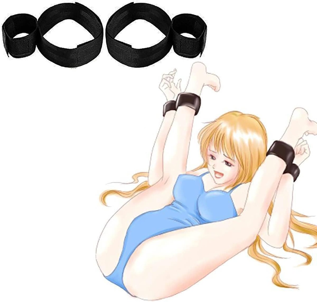 Voodi piirangud ja rihmad Seksisidemed alla täiskasvanute paarid Madrats Kuninganna Suurus Sweater Voodi Sex Hand Cuff Set Wrist Ankle Spreaders Bar Bed Bondage Sex Bed Straps Täiskasvanud Play Naised P-1402