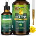 Mulleini tilgad - Kopsupuhastus - Leheekstrakt - Võimas Mullein immuunsuse toetamiseks, Detox & hingamistoetus - Taimsed toidulisandid - 2 Oz-6