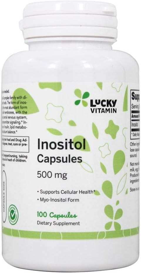 LuckyVitamin - Inositool Cellular Health 500 mg. - 100 kapslit