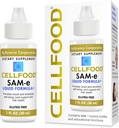 Cellfood SAM-e Vedel valem +, 1 fl oz - Ühine tugi ja maksa tervis - Vedelik lihtsama imendumise ja parema biosaadavuse jaoks - Gluteenivaba, mitte-GMO - 30-päevane pakkumine