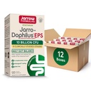 Jarrow valemid Jarro-Dophilus EPS probiootikumid 10 miljardit CFU soolestiku toetuseks, probiootiline lisand soolestiku tervisele naistele ja meestele, 120 Veggie kapslit, kuni 60 päeva pakkumine, 12i pakendis