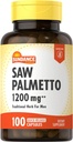 Sundance Vitamiinid Saw Palmetto 1200 mg - 100 kapslit, 2 pakendis