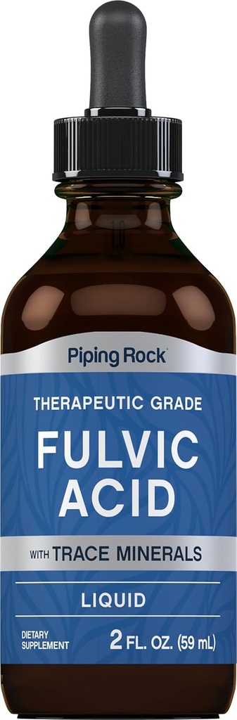 Torukivivedel Fulvic Acid Drops | 2 fl oz | koos jälgede mineraalidega | Ionic Supplement | Taimetoitlane, mitte-GMO ja gluteenivaba
