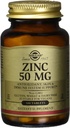 Solgar Zinc 50 Mg, 100 tabletti - tsink tervislikule nahale, immuunsüsteemile ja antioksüdandile - 100 serveerimist, 100 loendamist (12. pakend)