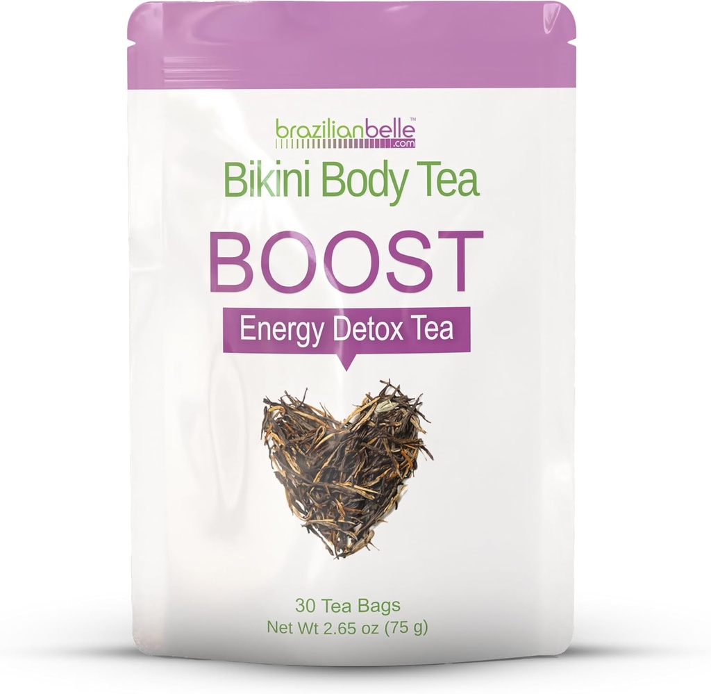 Bikini Body Slimming Detox Tea - Laksative-Free Colon Cleanse Tea toetada tervislik kaal - õrn puhastamine Detox tee kõhupuhitus Relief. Kõik looduslikud taimeteed (30 ct)