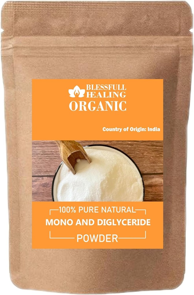 Orgaaniline mono ja diglütseriid pulber 100% puhas looduslik 100 grammi / 3,52 oz