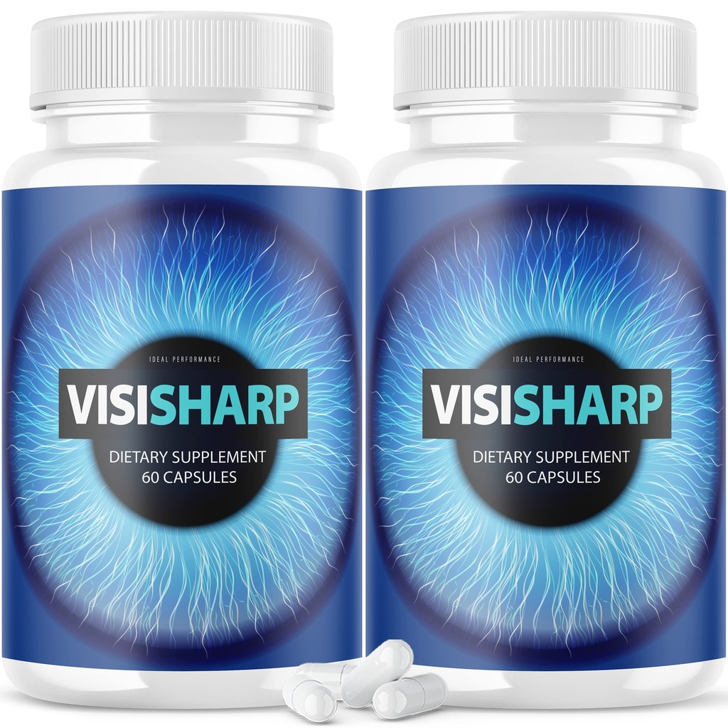 (2 Pack) Visisharp Advanced Eye Health Formula silmadele Pills Visi Sharp Supplement (120 kapslit)