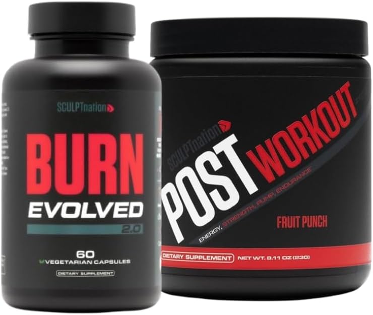 V Shred Burn Evolved 2.0 ja Post Workout Fruit Punch Bund.