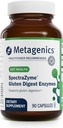 Metageenika SpektraZyme Gluten Digest Ensüümid - Seedeensüüm - Aidata seedimist Nisu, odra ja rukki terad * - Soolestiku Tervise Täiendus * - Mitte-GMO, Gluteenivaba ja Taimetoitlane