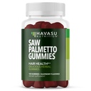 Saw Palmetto meestele Gummies - DHT Blockeri lisa juuste tervise ja meeste mustrilise kiilaspäisuse jaoks - 120 Count - toetab peanahka ja eesnäärme heaolu - Vaarikamaitse - Vegan, mitte-GMO, 2 kuu pakkumine
