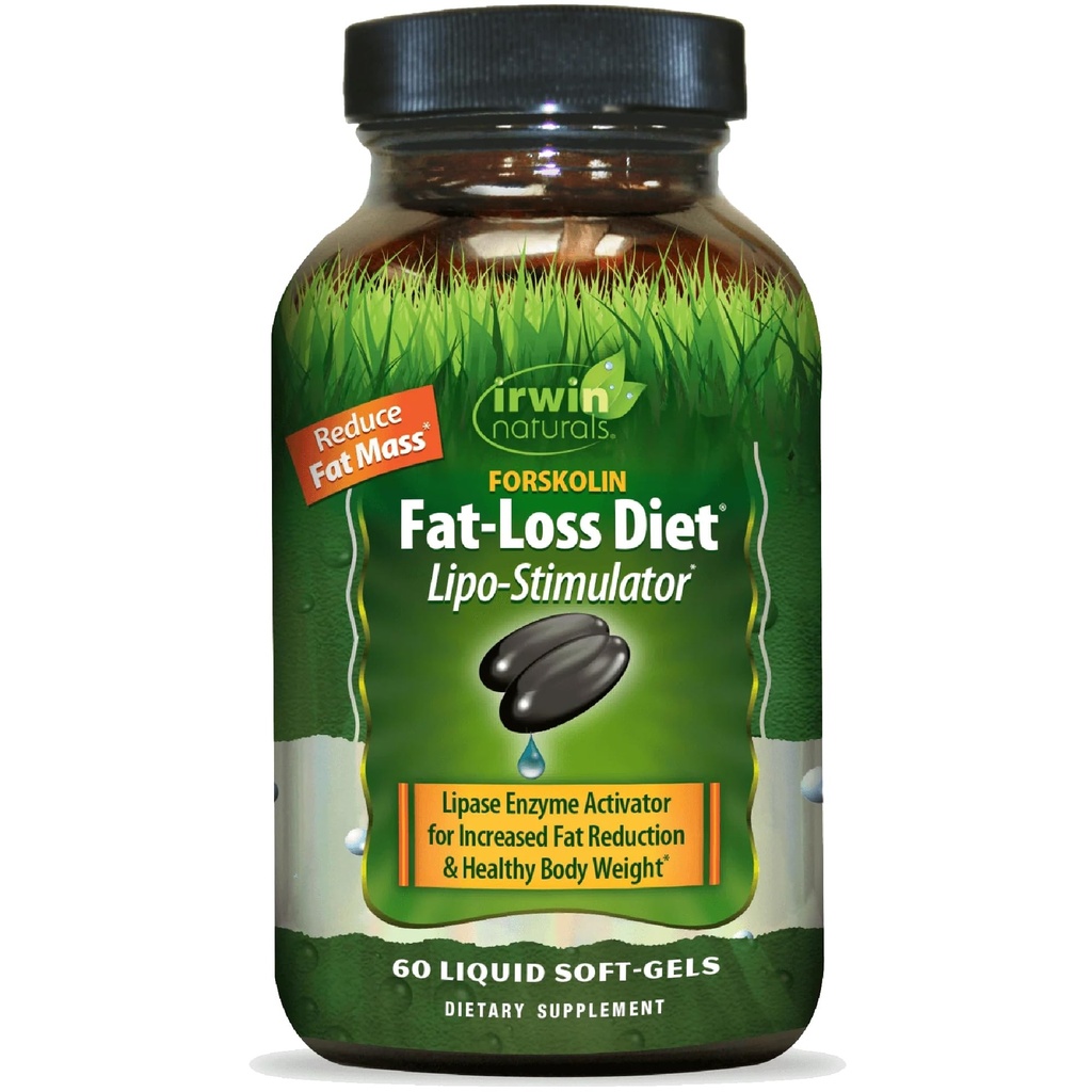 Irwin Naturals Forskolin rasva kadu Dieet täiendus, 60 Count