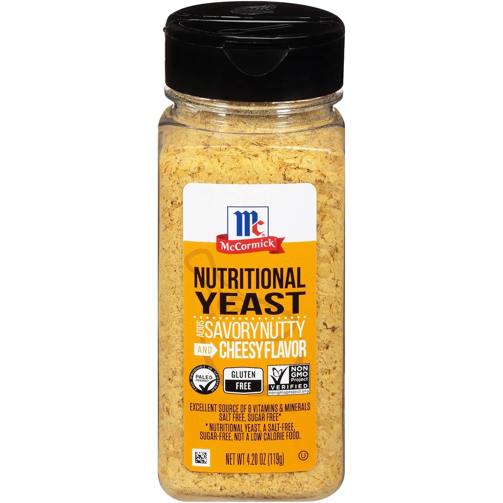 McCormick Nutritional Pärm (Pitselda igapäevastel retseptidel, et lisada rikkalikku Umami maitset), 4, 2 oz