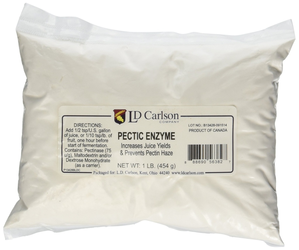 Pectic Enzyme (pulber) - 1 lb.