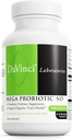 DAVINCI Labs Mega Probiootiline ND - Non-Dairy Probiootiline täiendus toetab soolestiku, seedetrakti ja aju tervist * - soolestiku tervise toetamise lisand koos mitte-Dairy kompleksiga * - 120 taimetoitlast kapslit